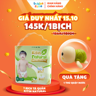 Tã Bỉm Quần Kitin Natural có đủ size thương hiệu Việt thấm hút cực nhanh