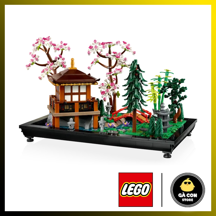 LEGO ICONS 10315 Tranquil Garden chính hãng - Box Xấu