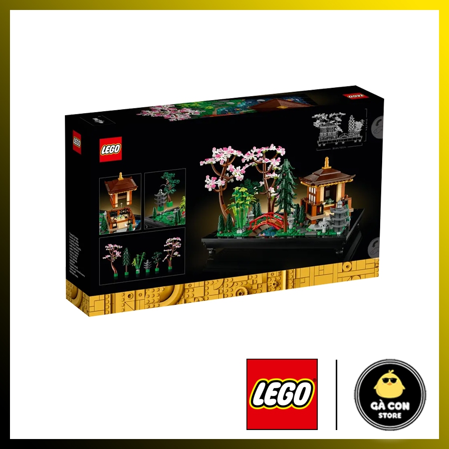 LEGO ICONS 10315 Tranquil Garden chính hãng - Box Xấu