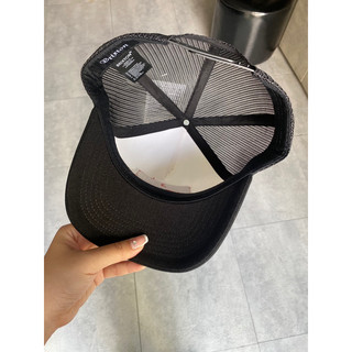 Nón Trucker Brixton Đen Trắng phối lưới