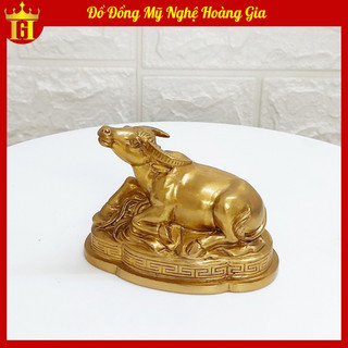 Tượng Trâu Phong Thủy Bằng Đồng Nguyên Chất