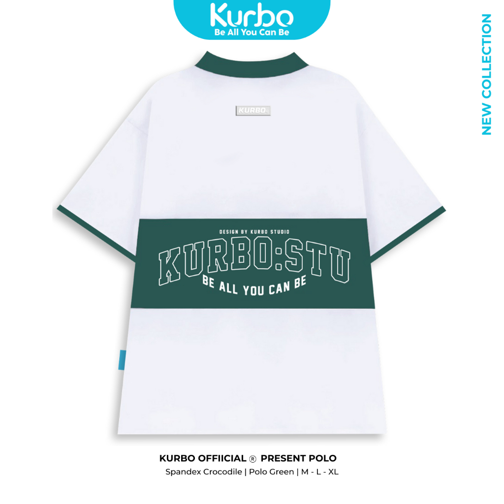 Áo Polo Local Brand Kurbo Unisex New Collection Tay Lỡ Vải Cá Sấu Cotton KP.002