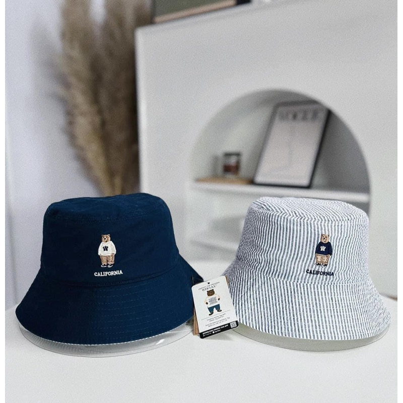 Mũ gấu thêu 2 mặt hàng WHOAU AUTHENTIC
