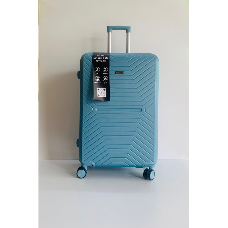 Vali kéo Cao cấp VIET NHAT, Chất liệu PC+ ABS, Size 20/24/28. Bảo hành 5 năm