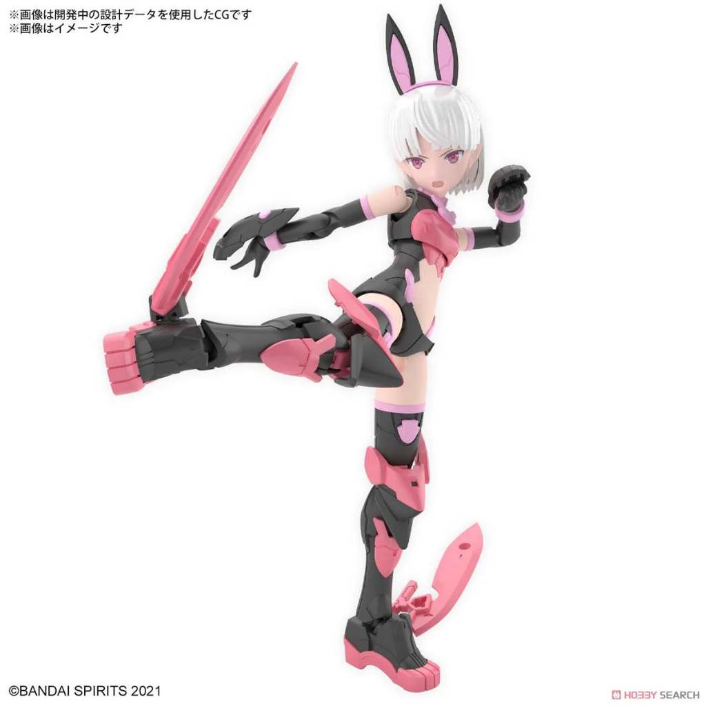 Mô Hình Lắp Ráp HG Laranel Color B Bandai 30MS 30 Minutes Sisters Anime