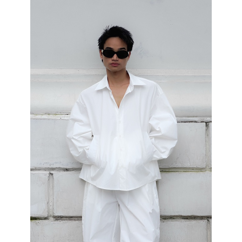 ÁO SƠMI TAY DÀI ỐNG CONG “CURVY SLEEVES SHIRT””