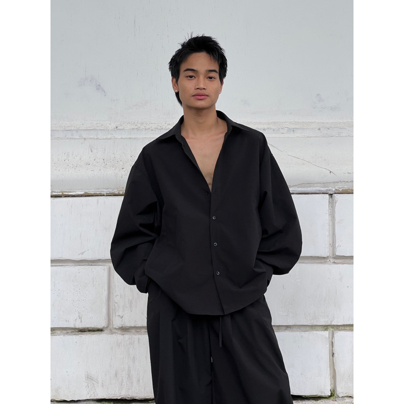 ÁO SƠMI TAY DÀI ỐNG CONG “CURVY SLEEVES SHIRT””