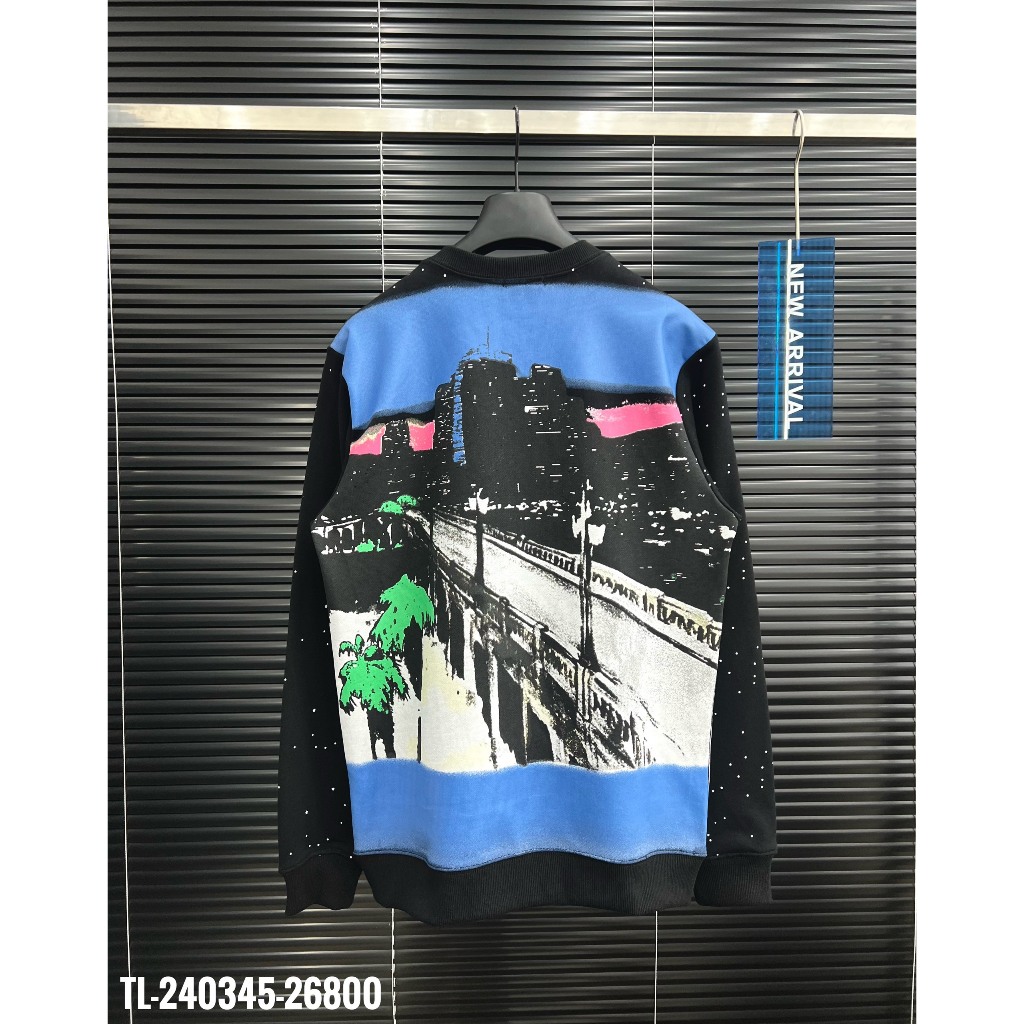 🔥Hot🔥Áo nỉ Amiri in hình thiết kế hot trend Nam Nữ Thu Đông 2023