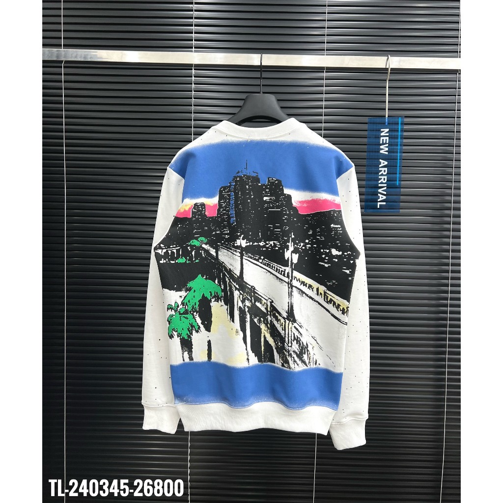 🔥Hot🔥Áo nỉ Amiri in hình thiết kế hot trend Nam Nữ Thu Đông 2023