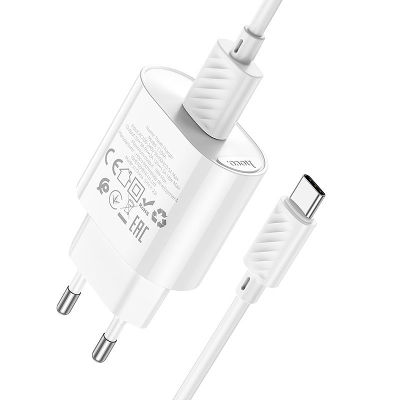 Củ sạc nhanh samsung xiaomi oppo 18w chính hãng Hoco bộ sạc nhanh qc3.0 dùng cho andoird