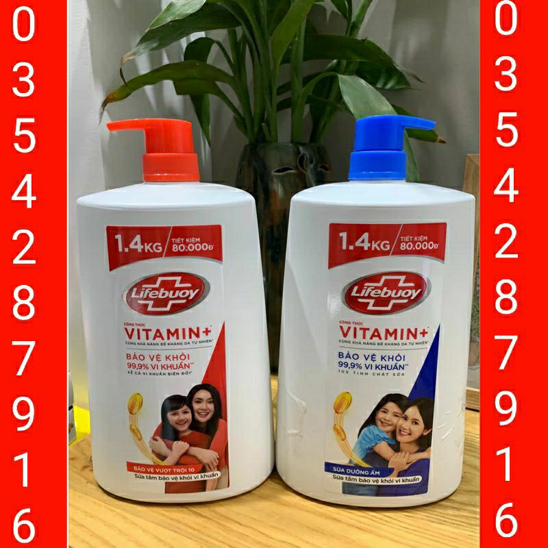 Sữa tắm LIFEBUOY 1,4kg