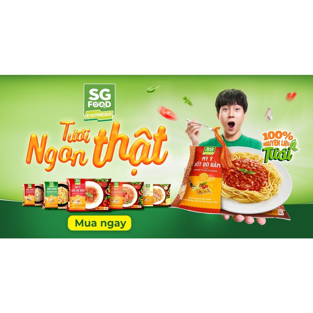 Mỳ Ý Xốt Bò Bằm SG Food 250g