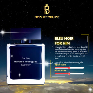 Nước hoa narciso nam - narciso bleu noir for him edt 10ml | bon perfume