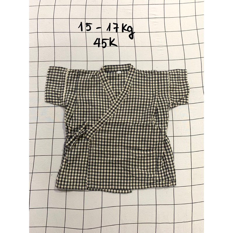 Yukata cho bé trai - áo lẻ