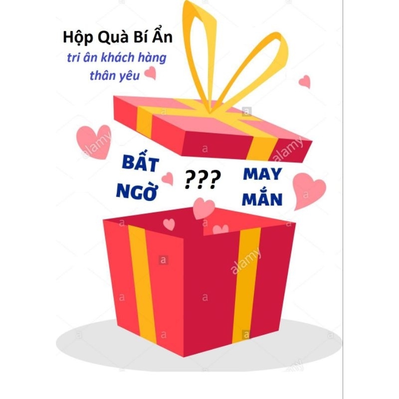 LucKyBox - hộp quà nhân phẩm  car ảnh sticker đồ ăn vặt