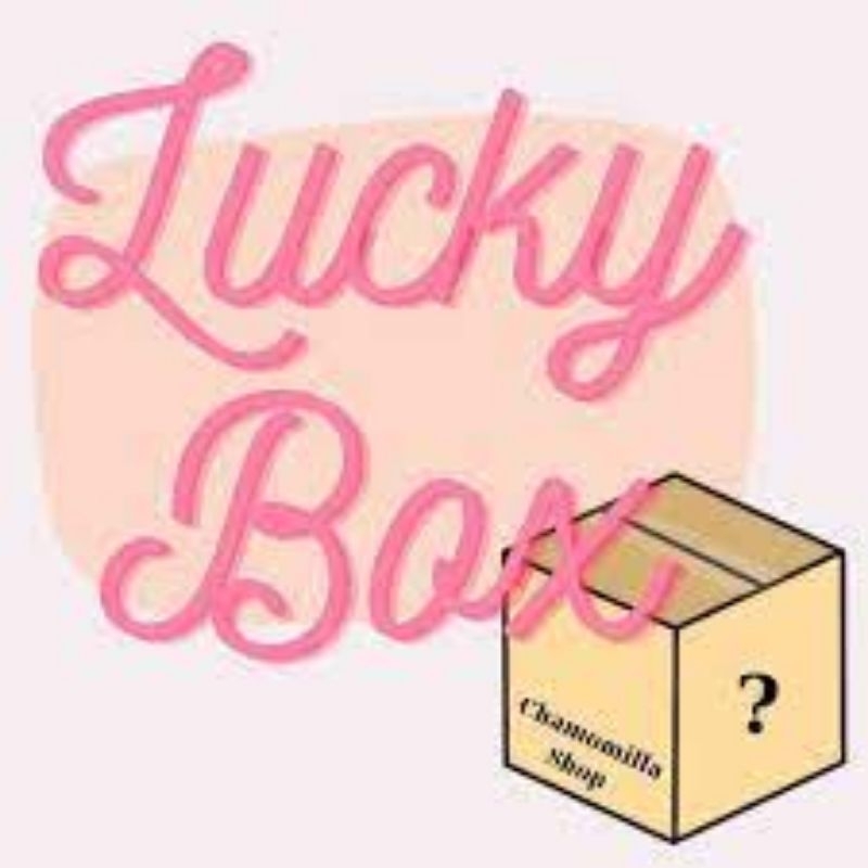 LucKyBox - hộp quà nhân phẩm  car ảnh sticker đồ ăn vặt