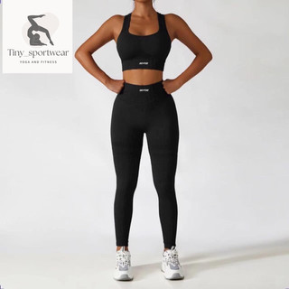 Set bộ botee nhún ngực chun mông tập gym yoga