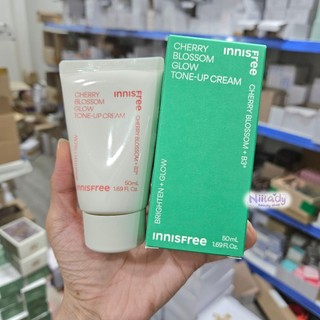(HSD 11/7/2026) Kem dưỡng nâng tone, sáng da Innisfree Cherry Blossom Glow Tone Up Cream