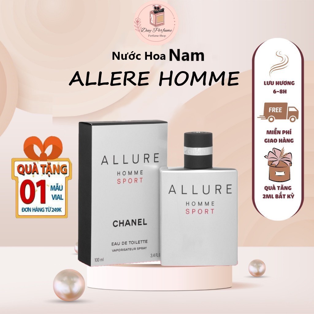 Nước hoa nam cao cấp ALLU.RE HOM.ME S.POTS,dầu thơm lâu 100ml hương nam tính cuốn hút body - Duyperfume2001