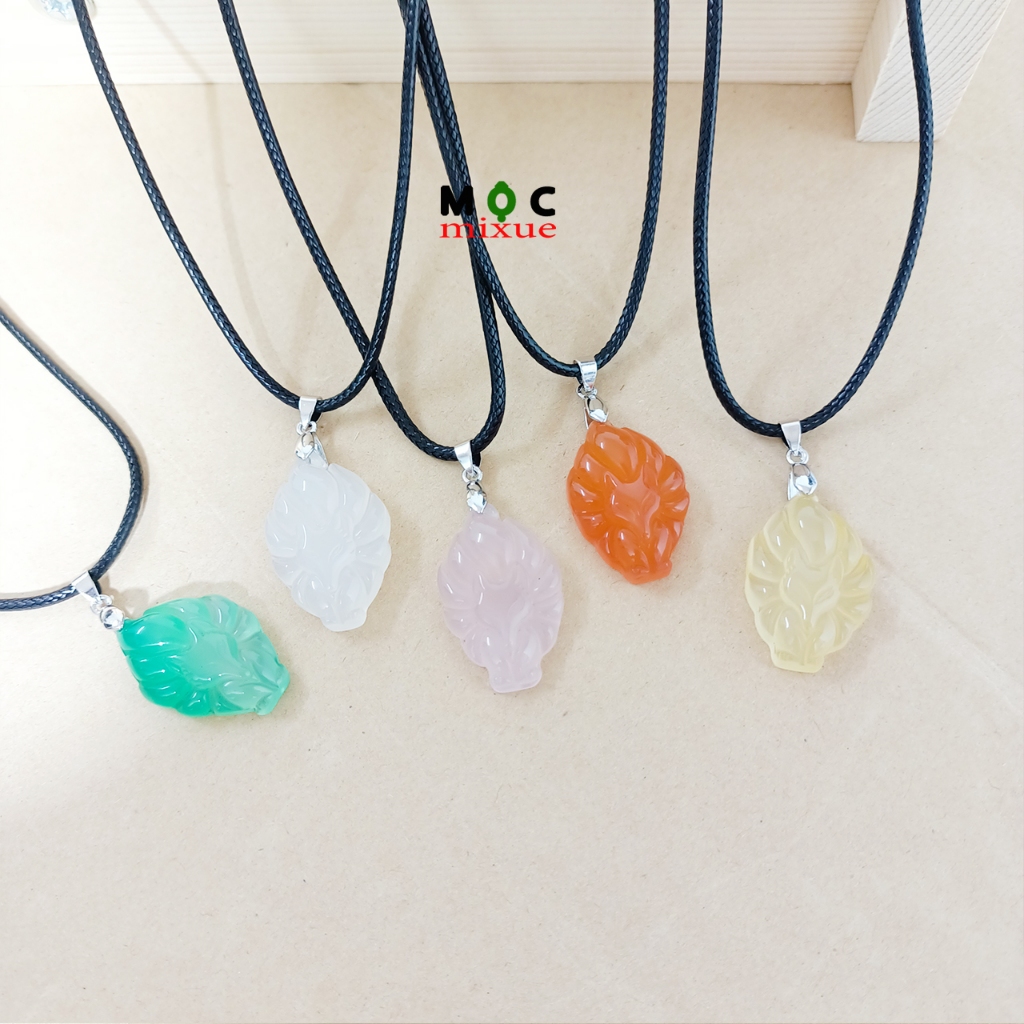 45 cm/ 1 Dây Chuyền Mặt Hồ Ly 9 Đuôi Cho Nữ Đeo Đẹp Thu Hút Phái Mạnh Phong Thủy Mộc mixue