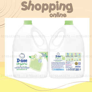 Nước giặt xả Dnee Thái Xanh lá 2800ML