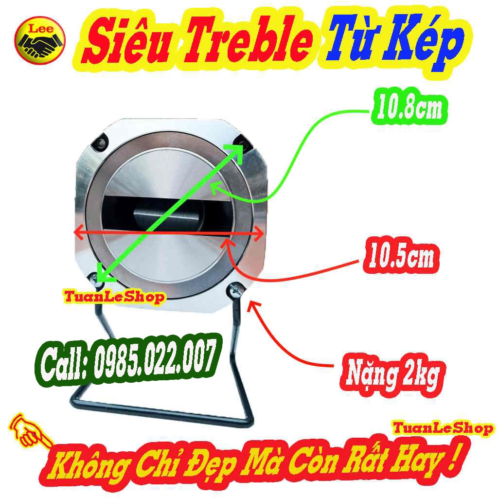 LOA SIÊU TREBLE SPS TỪ KÉP NÂNG TẦM DÀN LOA BÃI NHÀ BẠN - GIÁ 1 CỦ LOA KÈM CHÂN VÀ TỤ