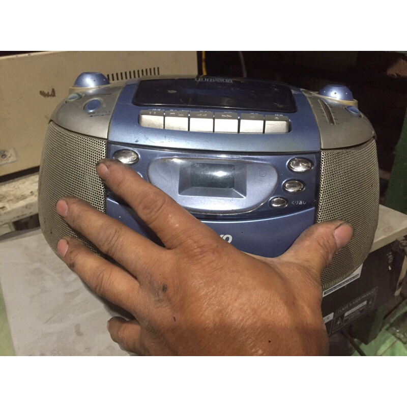 Radio cassette cd mini Sanyo(đã chuyển AC220v)