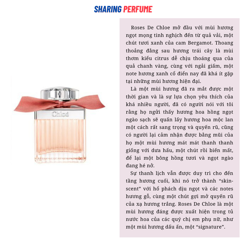 💥Sharingperfume - Nước hoa Ch*oe Roses