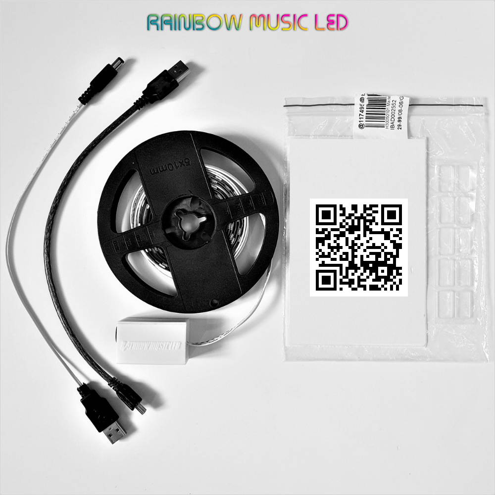 AMBILIGHT.VN - Led bàn Ambilight USB Pro Max - AI theo màu technology + nháy nhạc 100 hiệu ứng - RAINBOW MUSIC LED