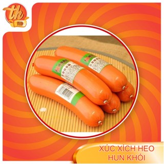 Xúc Xích Khổng Lồ, Xúc Xích Heo Hun Khói 130G, Xúc Xích Ăn Liền Thơm Ngon