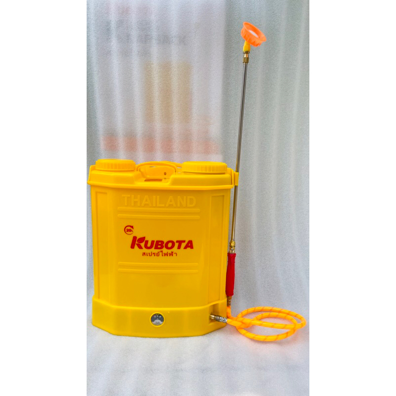 Bình xịt điện 2 bơm KUBOTA 20 lít 12V 12AH 2 bơm áp phun mạnh và êm| Công nghệ Thái Lan| Bình xịt điện