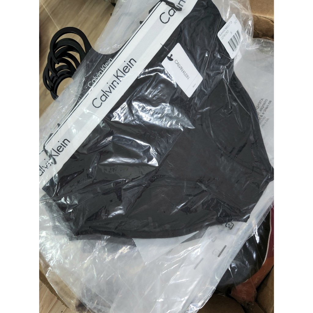 Quần Lót Nữ CK Cạp Cao Modern Cotton High Waist Bikini Bottom - Sofie Authentic