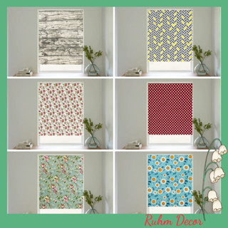 Rèm cửa sổ dán tường phòng trọ phòng ngủ  RuhmDecor KÈM GAI DÁN cản nắng sáng 85% vải linen LNTH