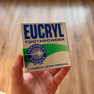 Bột Đánh Răng Tẩy Trắng Eucryl Toothpowder 50g