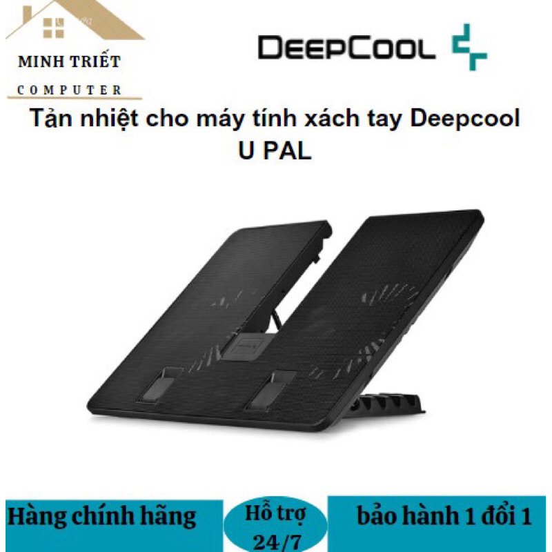 Tản nhiệt Laptop DeepCool U Pal | Chính hãng