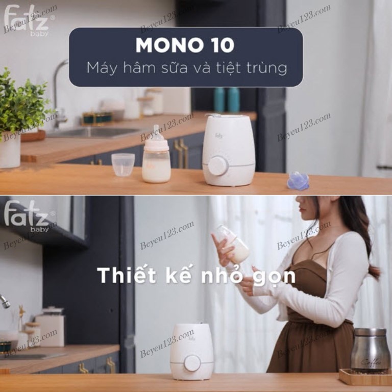 Máy hâm sữa và tiệt trùng MONO 10 FATZBABY FB3053SJ / MONO 3 - FB3027SL Fatz