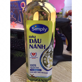 Dầu đậu nành Simply 1 lít