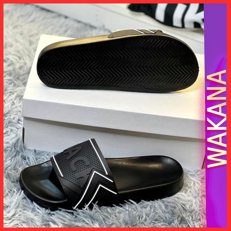 Dép quai ngang nam đẹp BLACK PING.Hàng sẵn kho từ 38-43  - WAKANA STORE