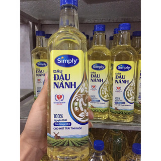 Dầu đậu nành Simply 1 lít