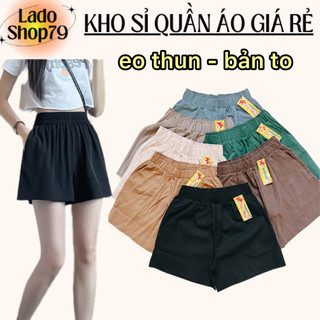 quần short lưng thun bản to vải mềm min thoải mái loại 1