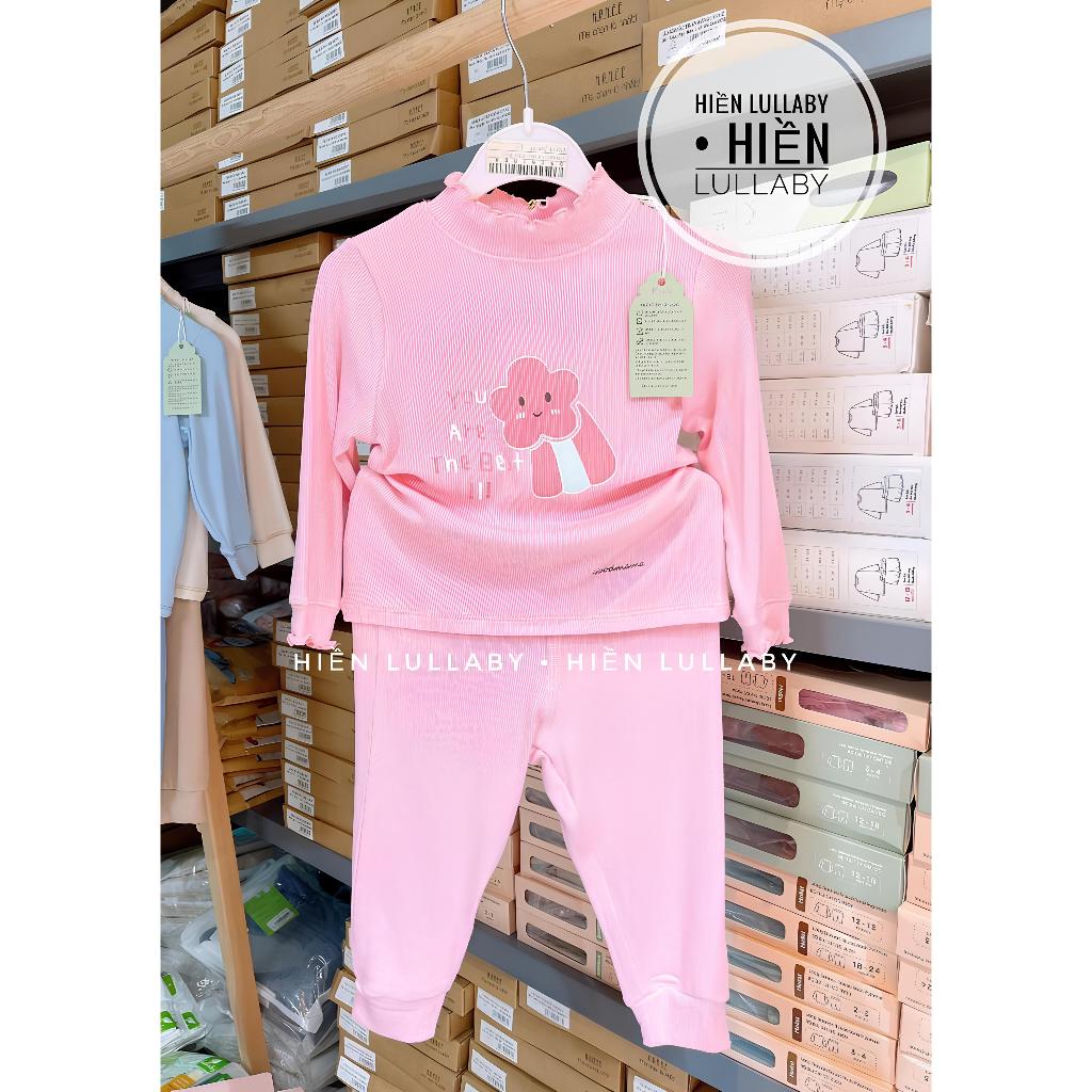 Bộ dài tay bomber nỉ lông Goodmama cho bé trai, bé gái