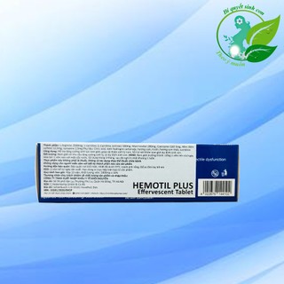 Hemotil Plus thực phẩm hỗ trợ sức khỏe