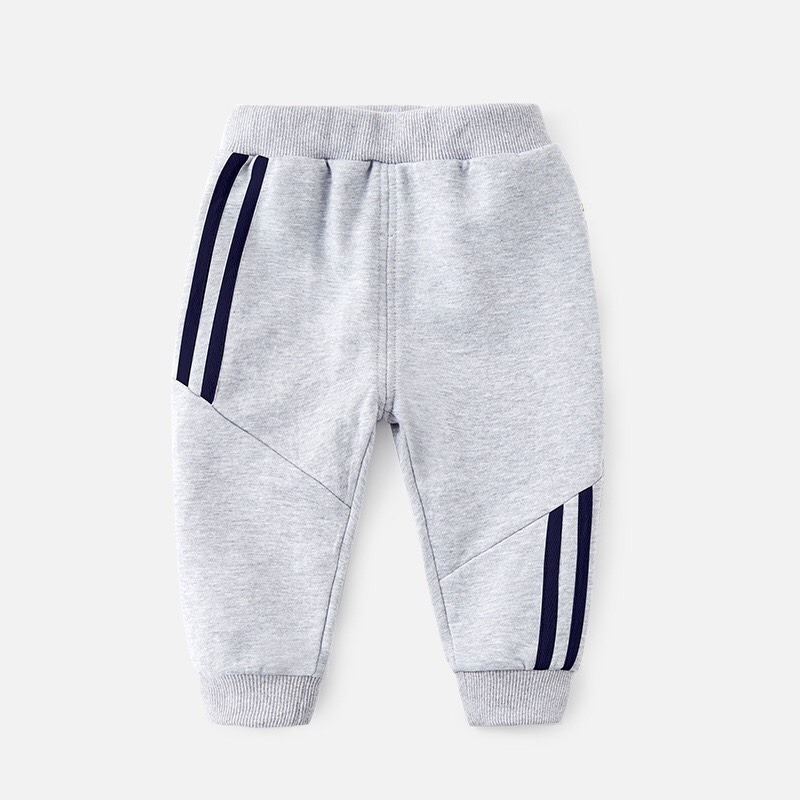 Quần nỉ bông cho bé, quần dài thu đông  6-18 kg