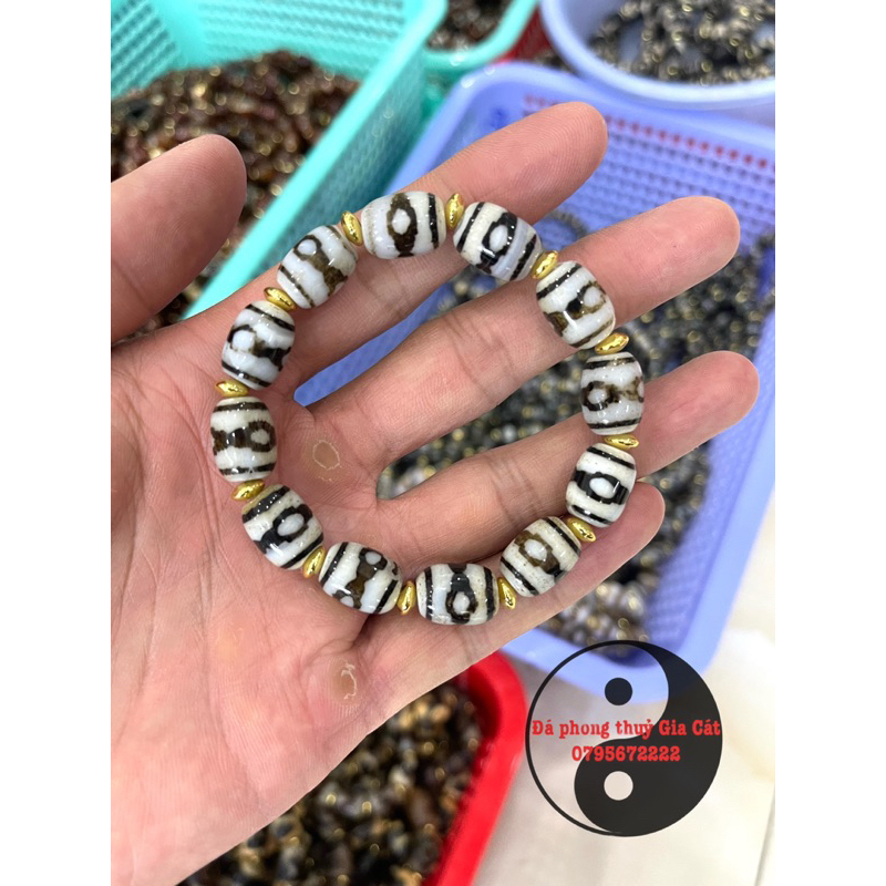 Vòng tay dzi nanh cop sỉ dzi các loại kiểm định