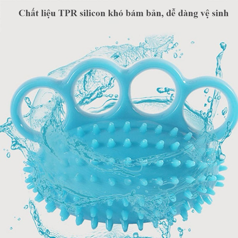 Xỏ ngón - Bóng gai banh tập tay ngón tay phục hồi chức năng - màu ngẫu nhiên