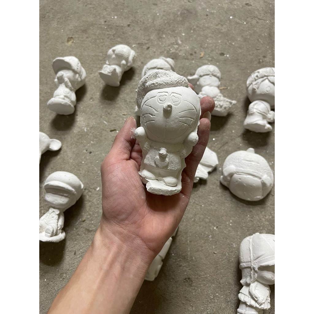 Lẻ 1 Tượng Tô Màu Thạch Cao Cho Bé Yêu
