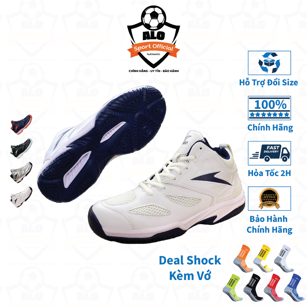 Giày Thể Thao, Bóng Chuyền, Bóng Rổ Chính Hãng Mira Fly New 2023 Unisex Kiểu Dáng Thời Trang Cao Cấp Full Box Hãng