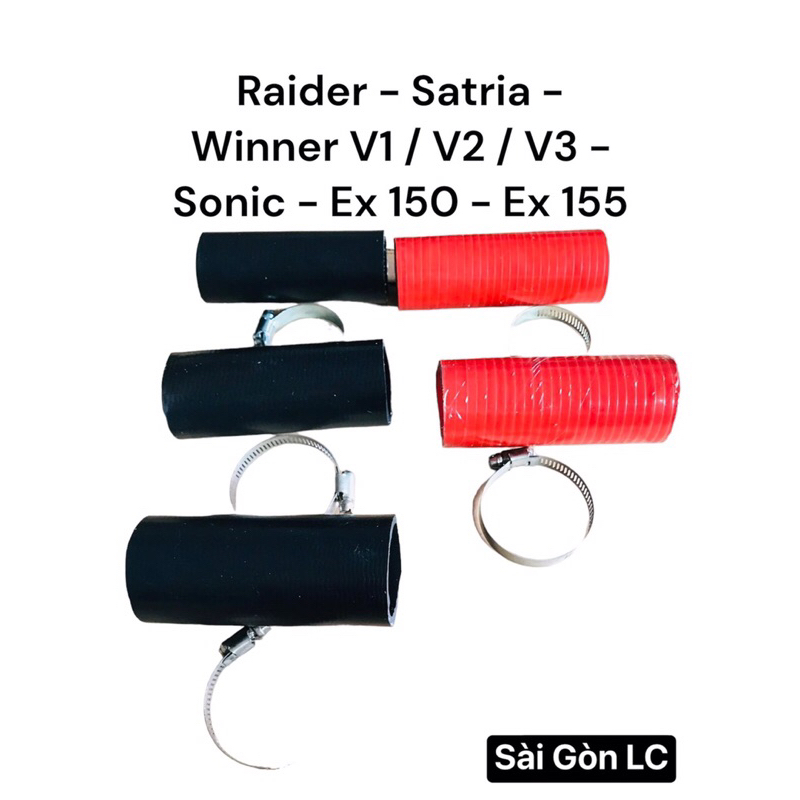 Co gió vario-air -sh -vision- winner-satria-raider-exciter-sonic gắn vào lọc zin hoặc lọc trụ cho máy dòng xe côn