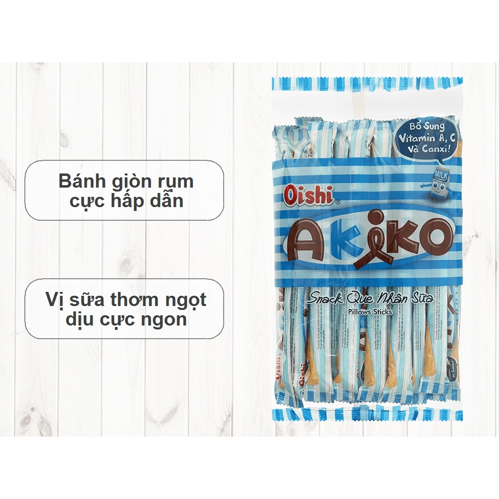 Bánh que Oishi Akiko gói 20 cây