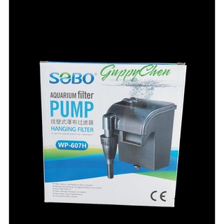 Lọc thác sobo 607h cho hồ cá thủy sinh
